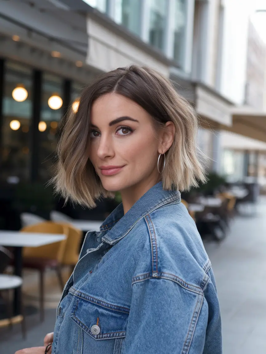 Classic Lob 2025 Haircut Ideas for Women – Soft, Straight, Tousled, and Blonde Hairstyles