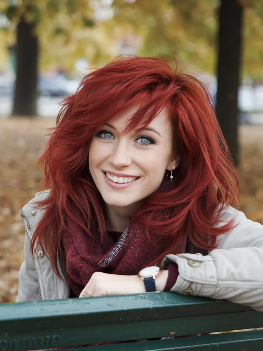 Cherry Red Hair Color Ideas 2024: Bold, Bright, and Vibrant Styles for Every Woman