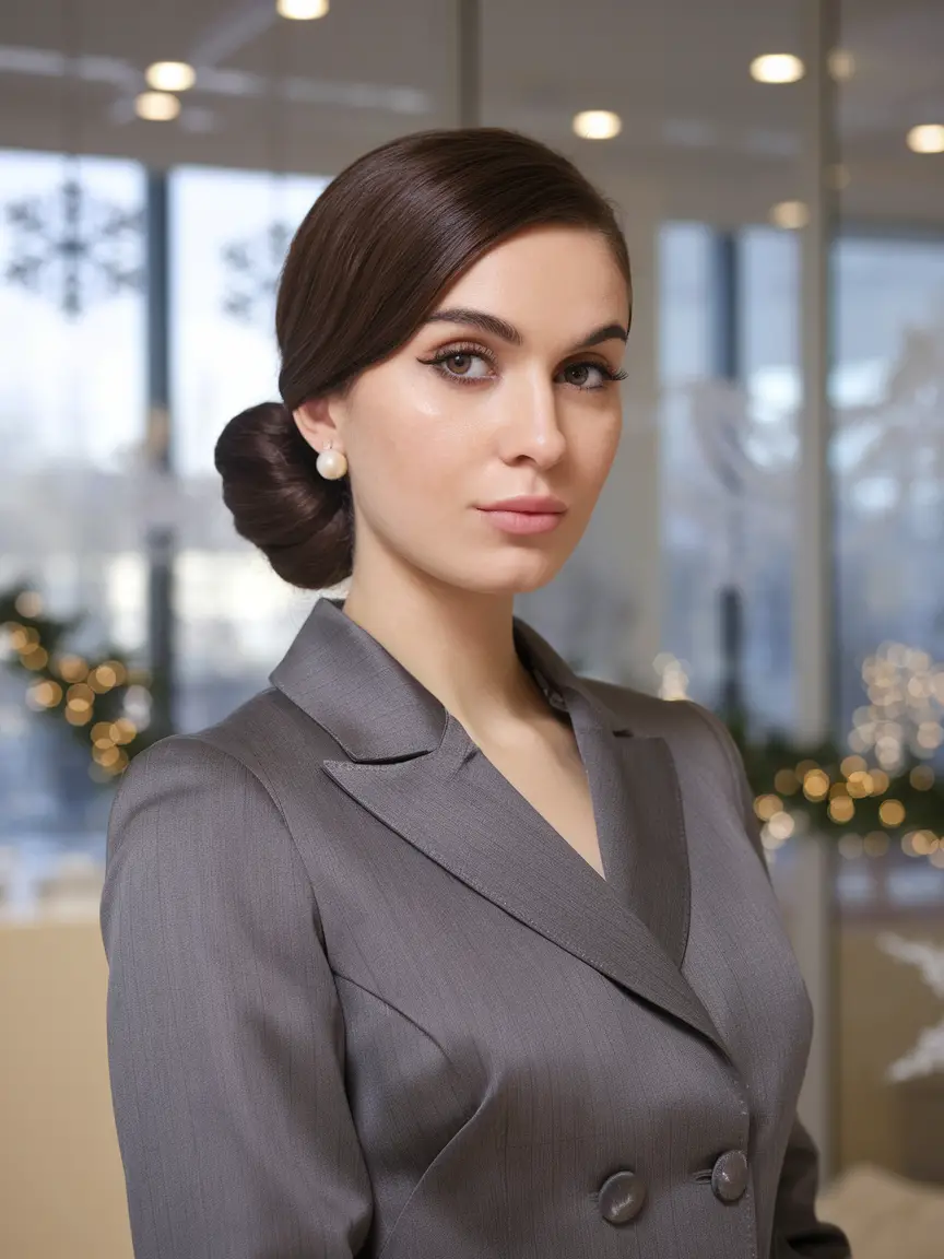 Winter Hairstyles for Work 2024 - 2025: Professional and Easy Ideas for Women with Any Hair Length