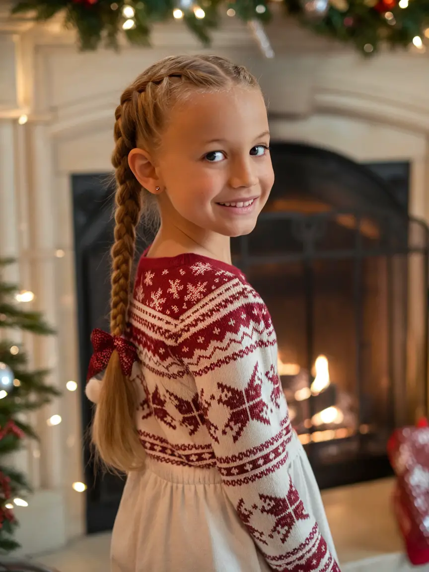 Winter Hairstyle Ideas for Kids 2024 - 2025: Simple, Cute, Braided, and Easy Looks for Girls