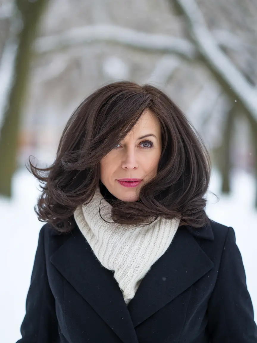 Best Winter Haircuts for Women Over 40: 2024 - 2025: Modern, Stylish, and Short Hair Ideas