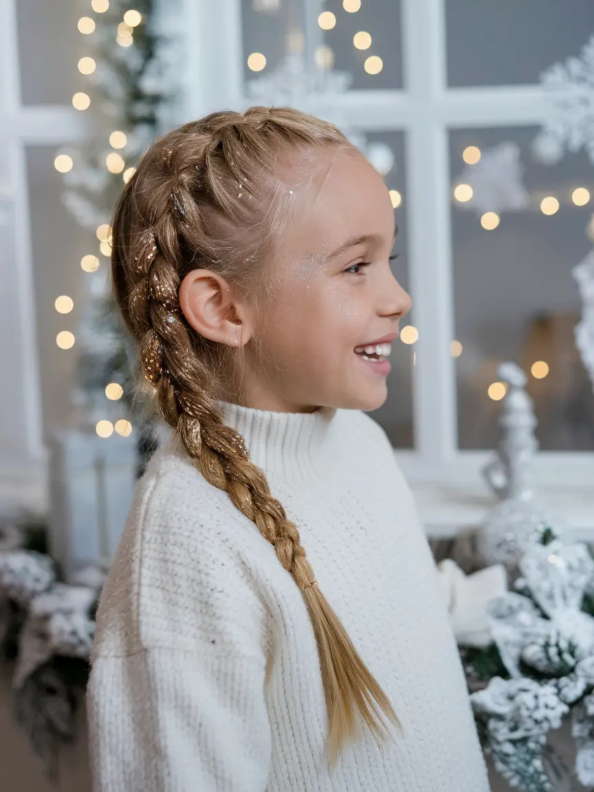 Winter Hairstyle Ideas for Kids 2024 - 2025: Simple, Cute, Braided, and Easy Looks for Girls