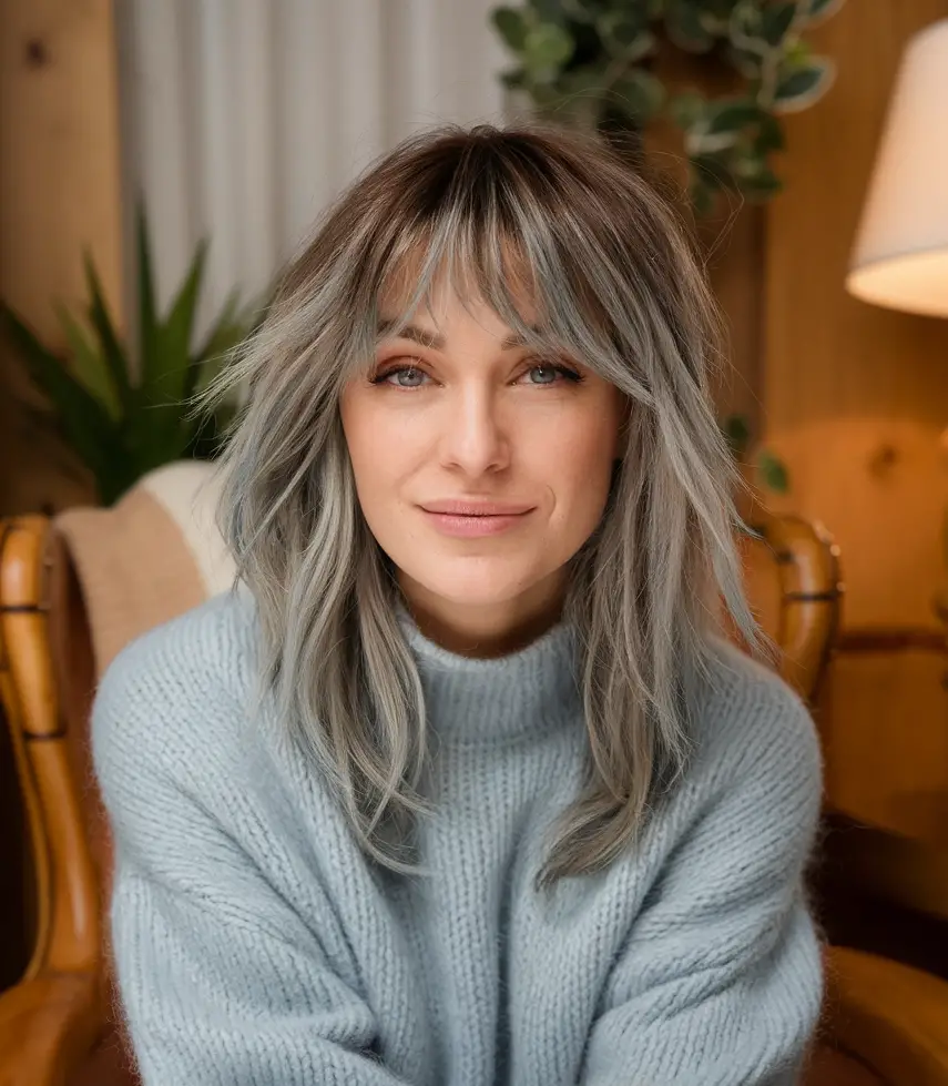 Winter Haircuts with Bangs 2024 - 2025: Trendy Ideas for Women with Short, Midlength, and Long Hair