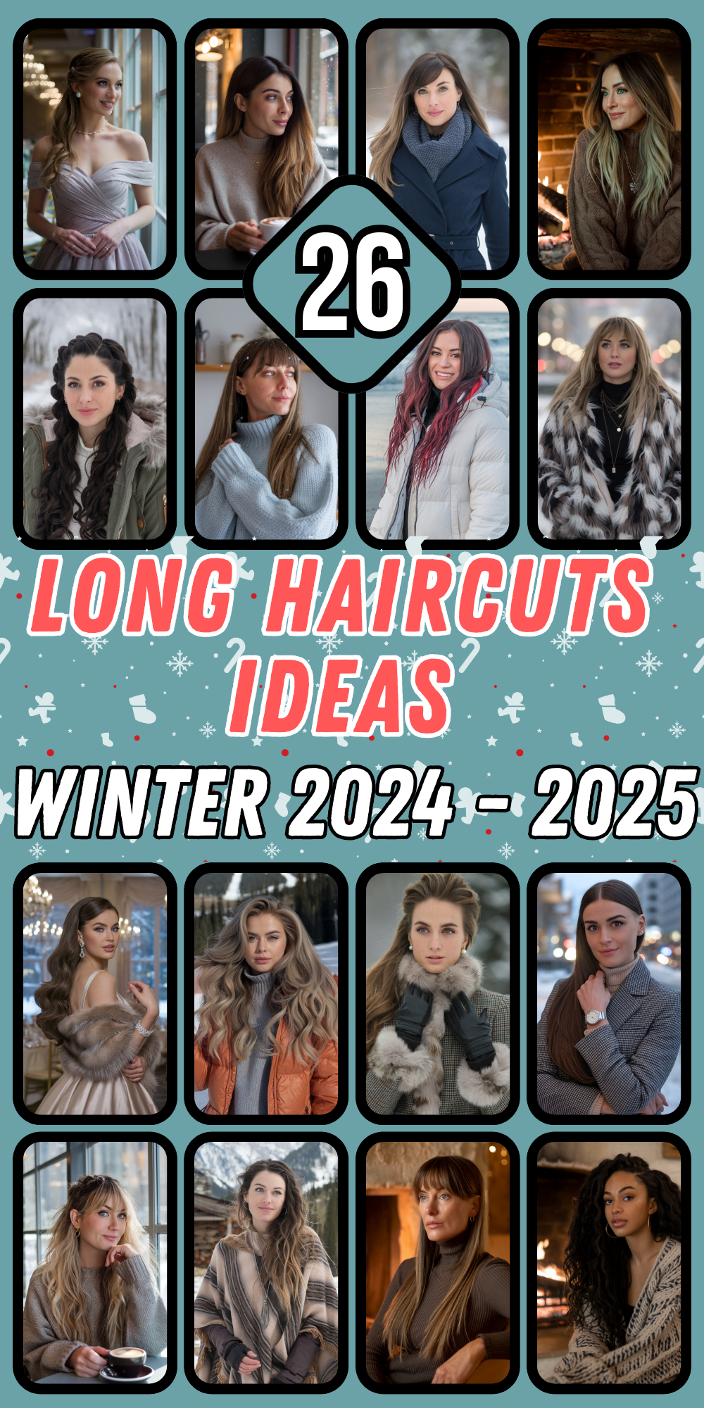 Long Winter Haircuts 2024 - 2025 for Women: Stunning Ideas with Layers, Bangs, and Extra Edge