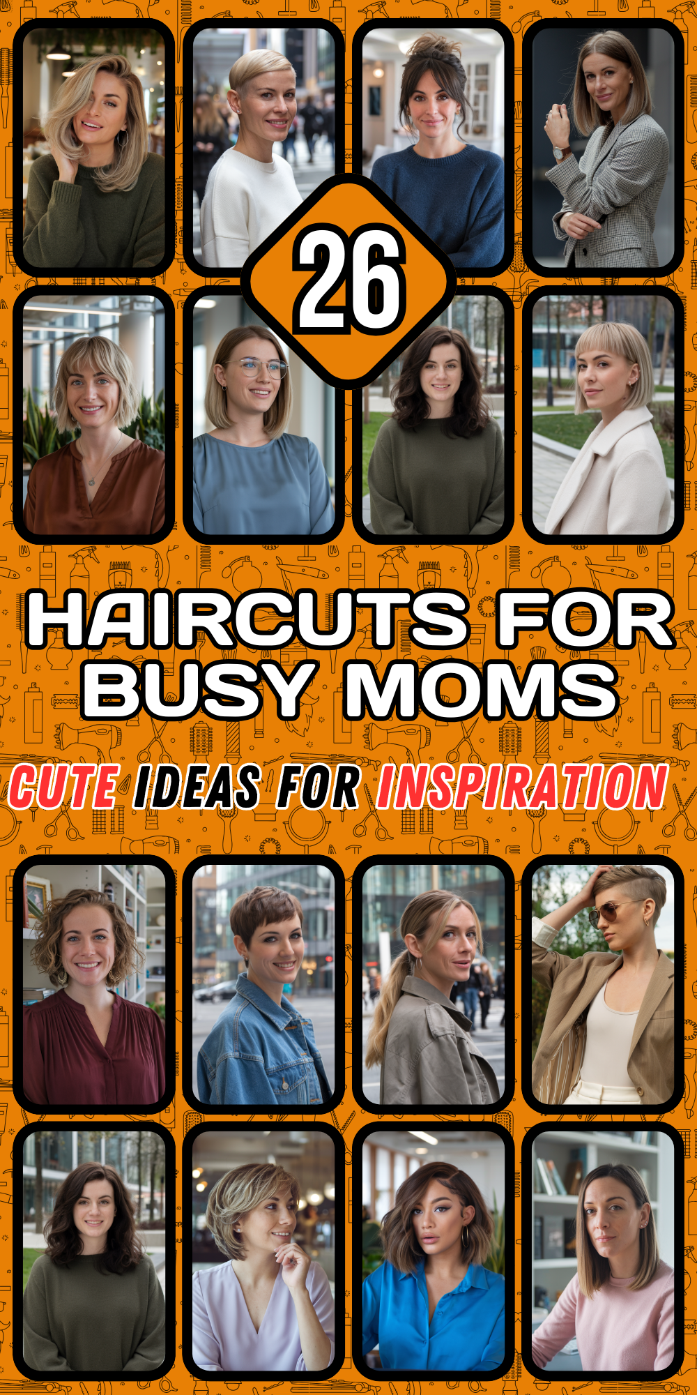 Stylish Mom Haircut Ideas 2024: Low Maintenance, Medium, and Short Cuts for Women with Thick Hair