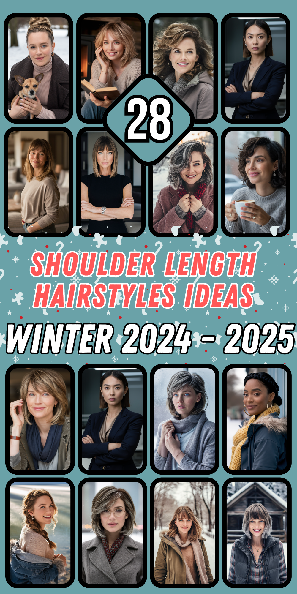 Winter Hairstyles Shoulder Length for Women: Stunning Ideas for Every Hair Type in 2024-2025