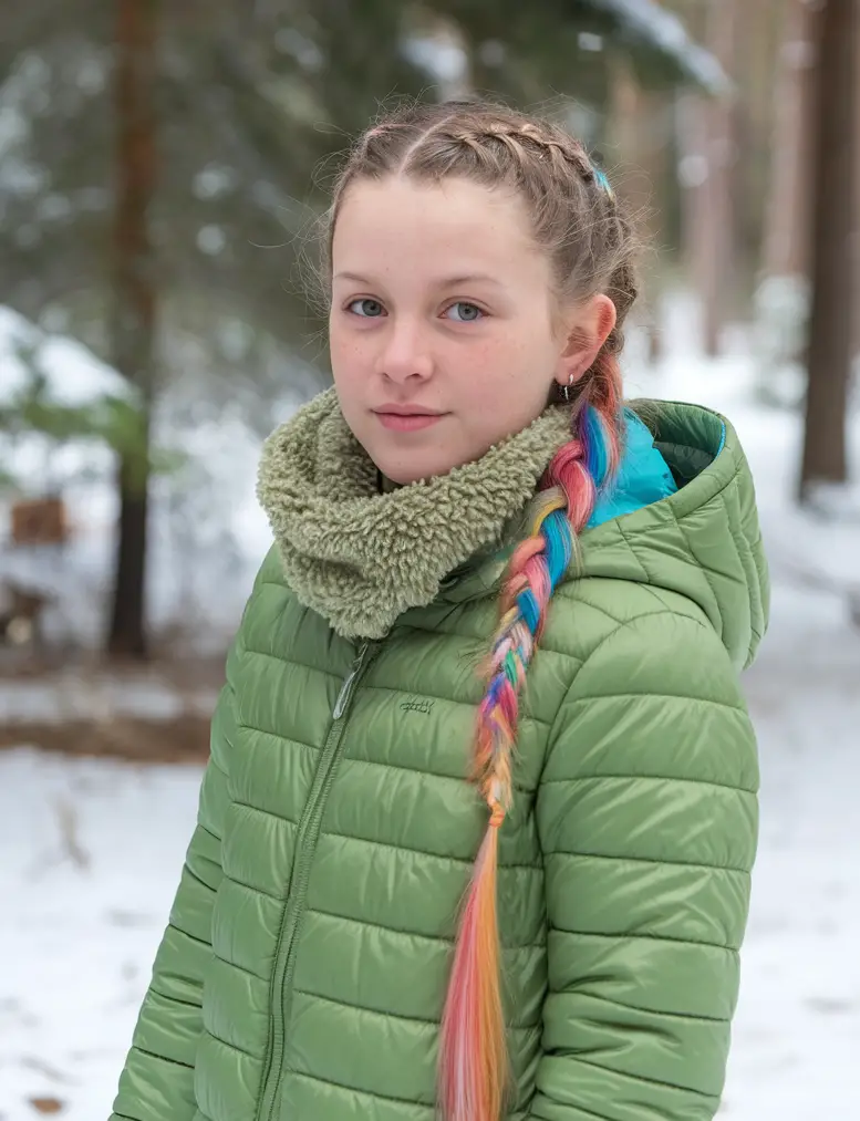 Winter Hairstyle Ideas for Kids 2024 - 2025: Simple, Cute, Braided, and Easy Looks for Girls