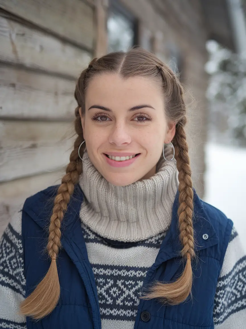 Cute Winter Hairstyles 2024 - 2025 for Women: Easy and Stylish Ideas for All Hair Types