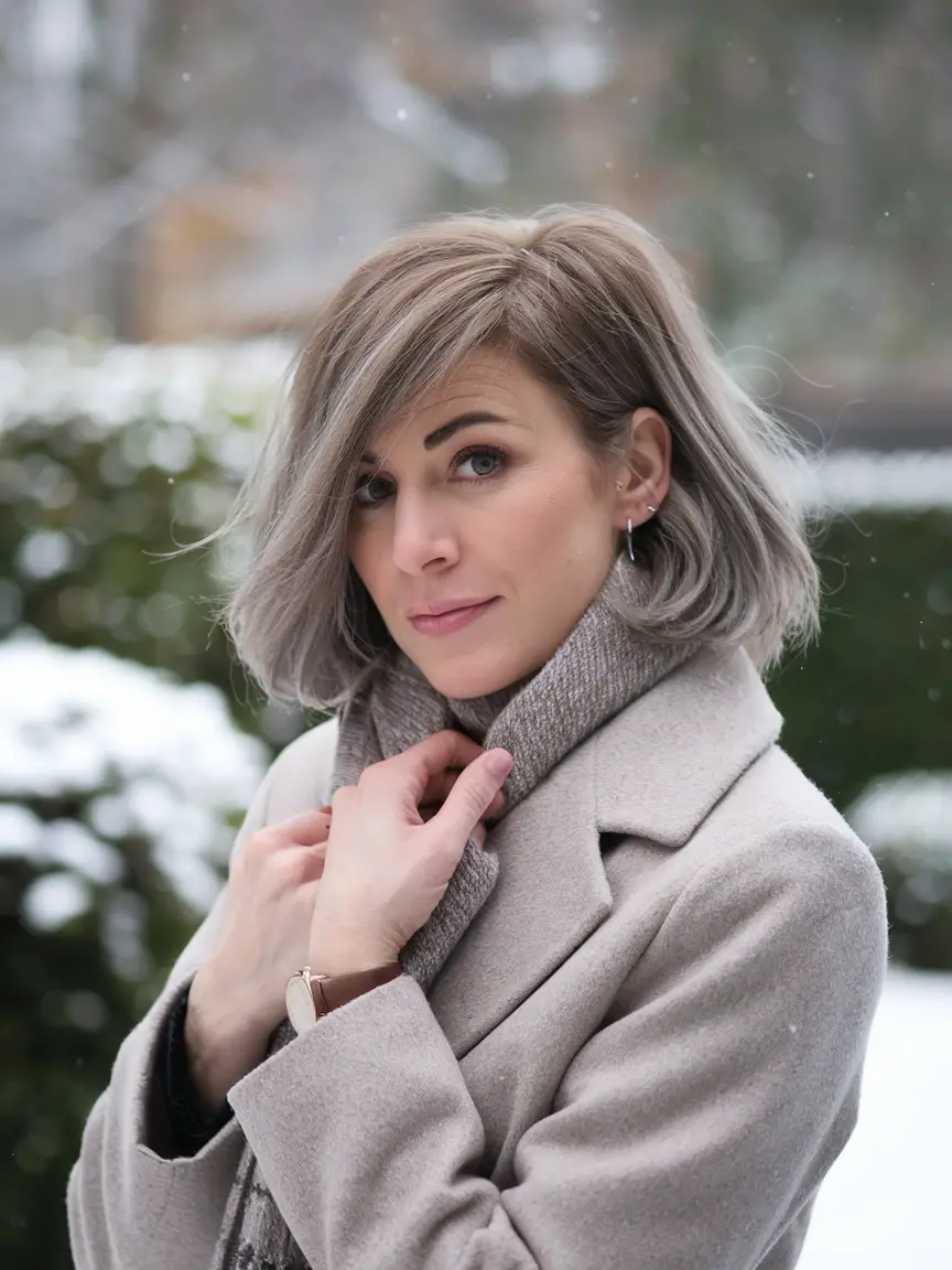 Best Winter Haircuts for Women Over 40: 2024 - 2025: Modern, Stylish, and Short Hair Ideas