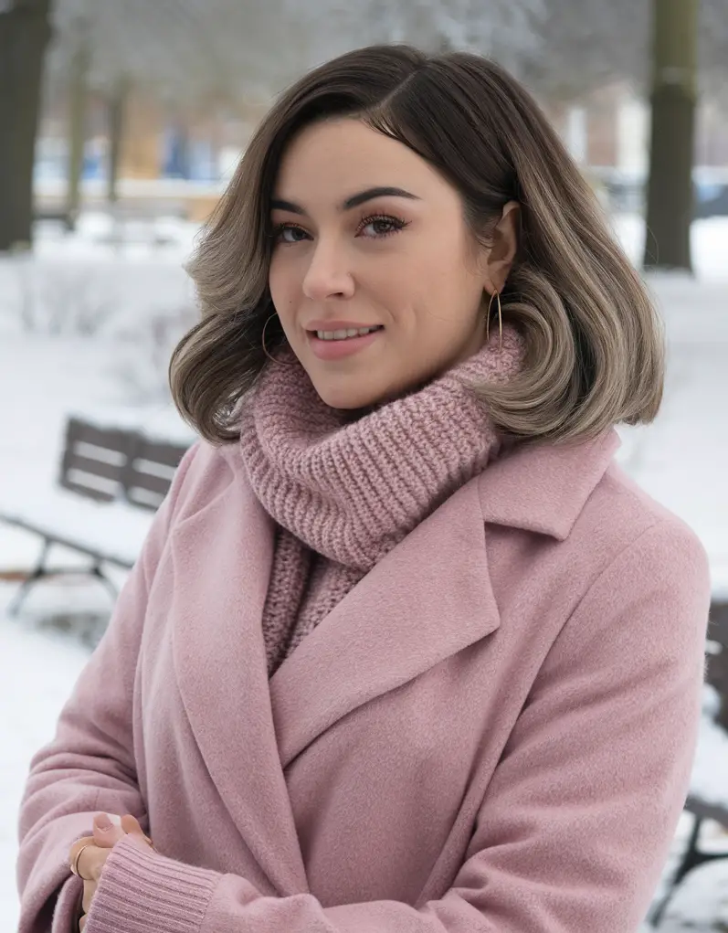 Best Winter Haircuts for Round Faces 2024 - 2025: Stylish Ideas for Women to Flaunt This Season