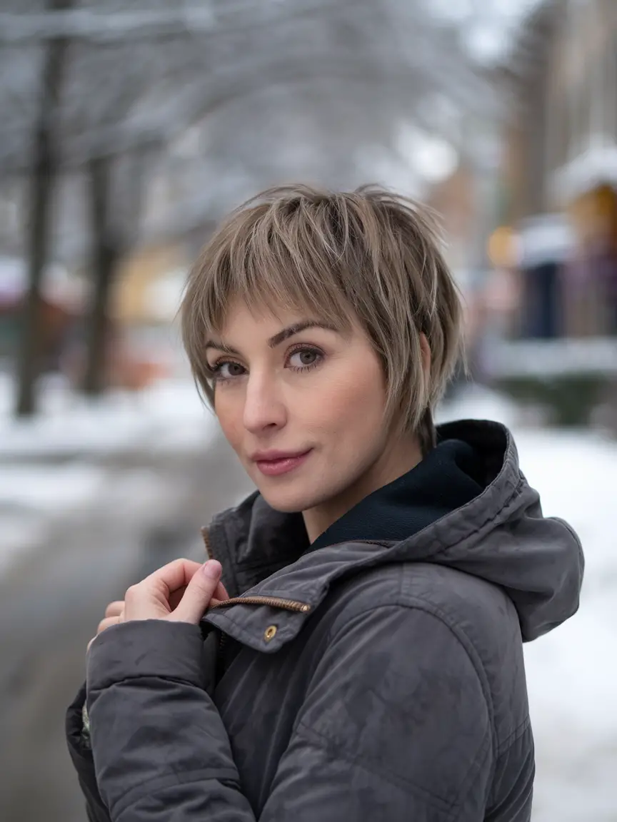 Short Winter Haircuts for Women 2024 - 2025: Fresh Ideas for Trendy, Cute, and Stylish Looks