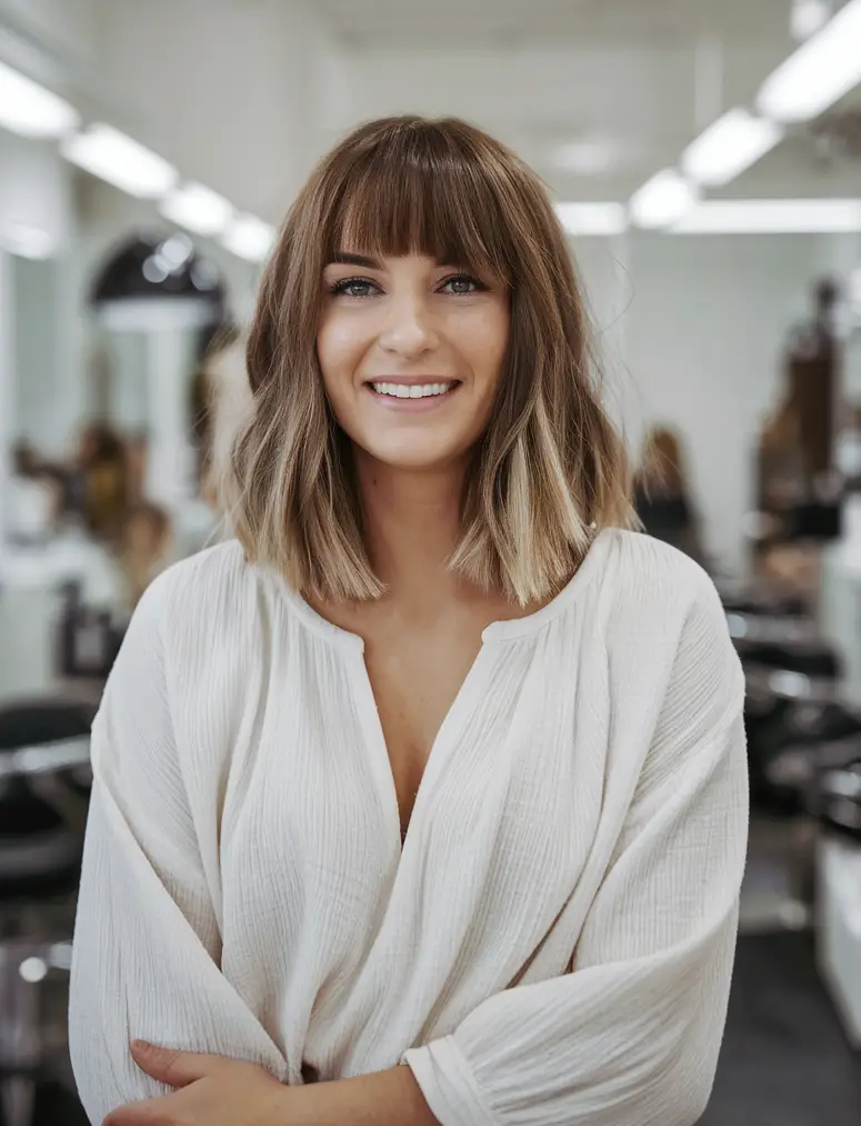 Medium Hair Cuts for Women in 2024: Stylish Ideas for Volume, Layers, Curtain Bangs, and More