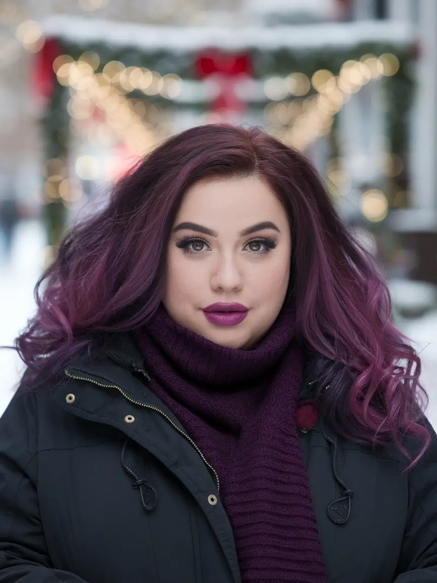 Winter Hair Colors for Plus Size Women 2024 - 2025: Top Ideas for Bob and Pixie Hairstyles