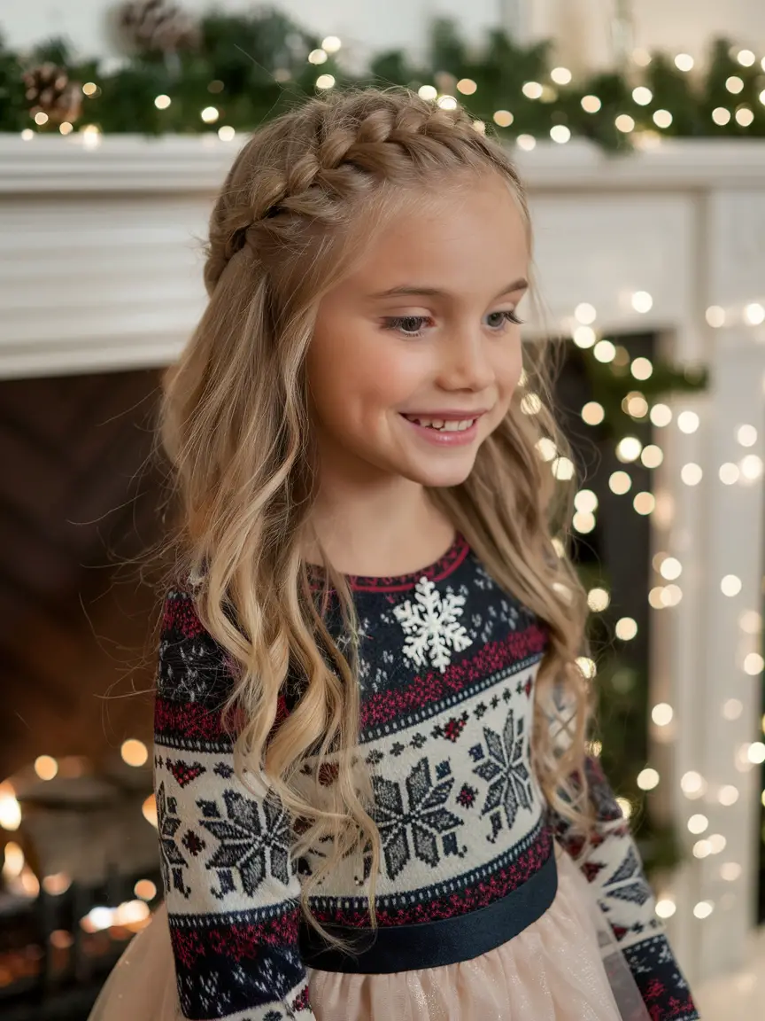 Winter Hairstyle Ideas for Kids 2024 - 2025: Simple, Cute, Braided, and Easy Looks for Girls