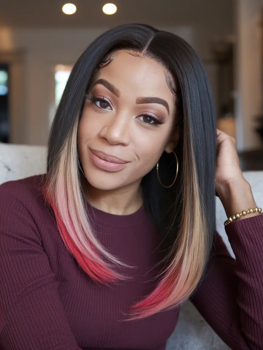 Neopolitan Hair Highlights Ideas for Women 2024: Vibrant Looks for Curly, Straight, and Short Hair