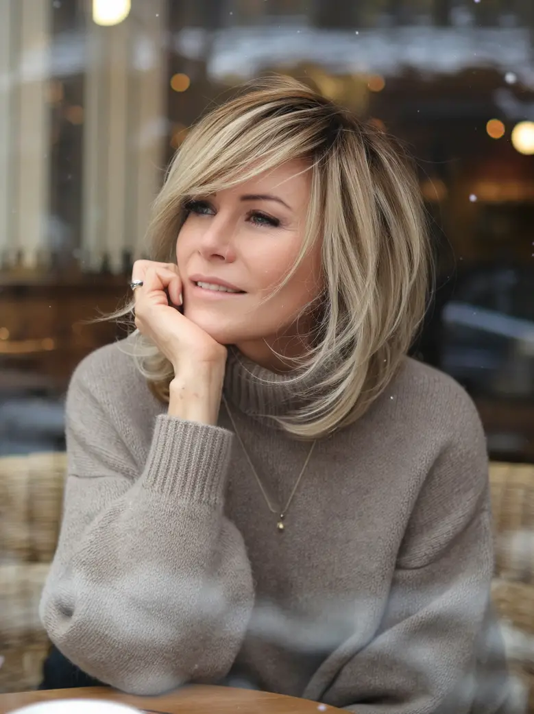 Best Winter Haircuts for Women Over 40: 2024 - 2025: Modern, Stylish, and Short Hair Ideas