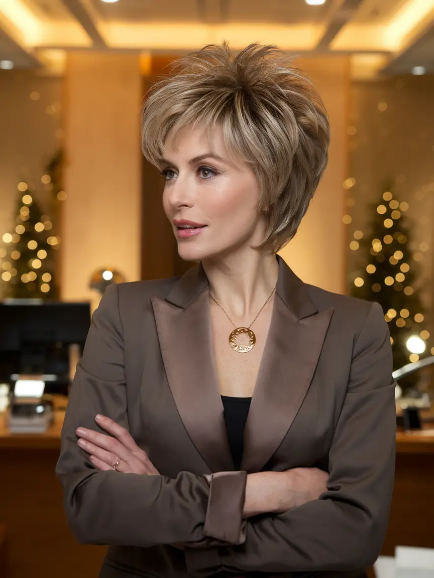 Best Winter Haircuts for Women Over 40: 2024 - 2025: Modern, Stylish, and Short Hair Ideas