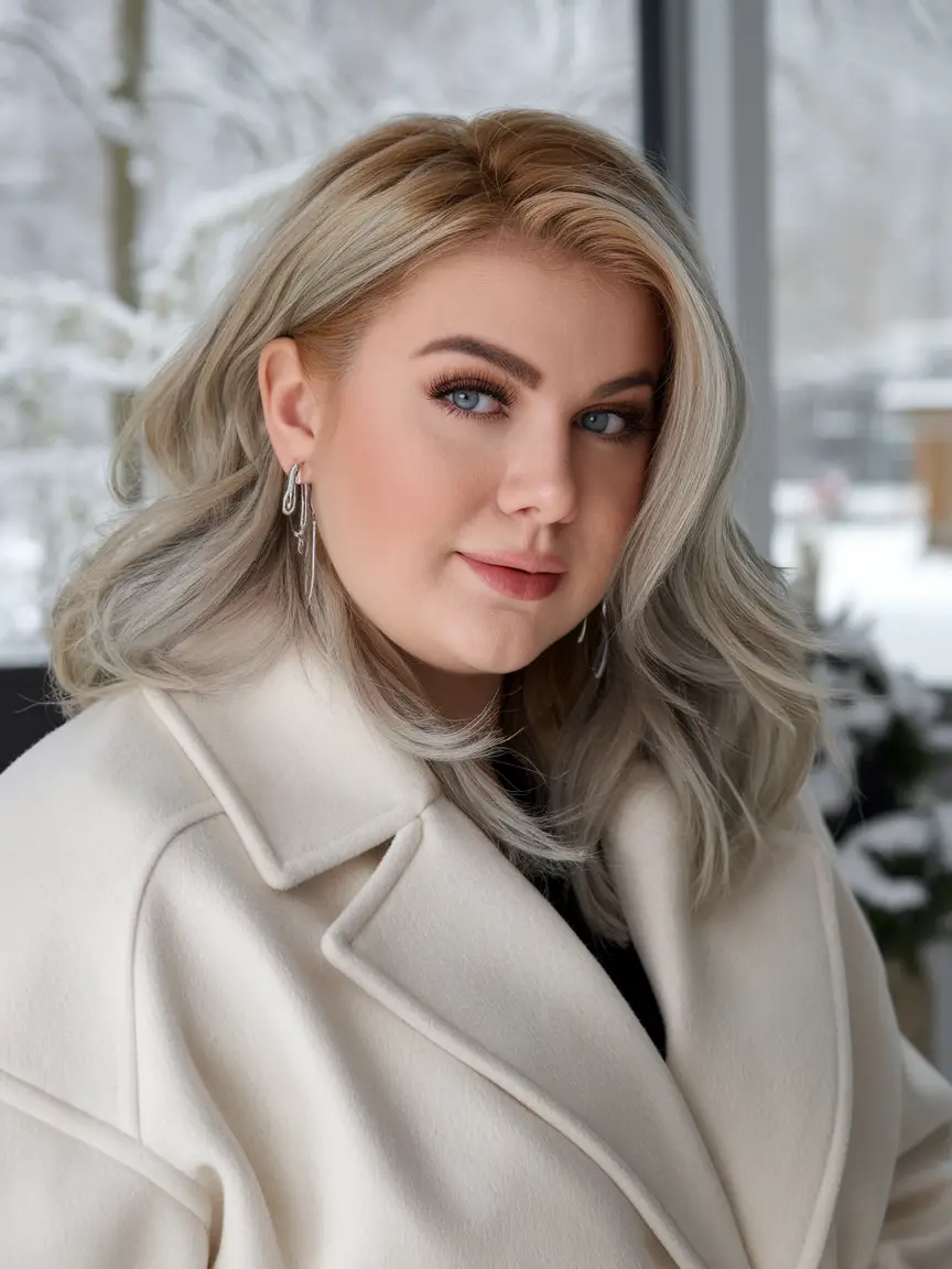 Winter Hair Colors for Plus Size Women 2024 - 2025: Top Ideas for Bob and Pixie Hairstyles