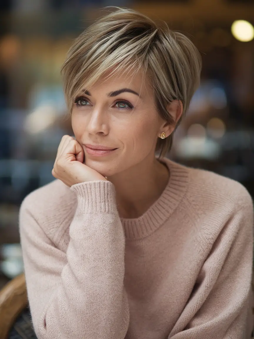 Trendy Winter Haircuts for Women Over 50 2024 - 2025: Sassy, Chic Short, Layered, and Bob Ideas