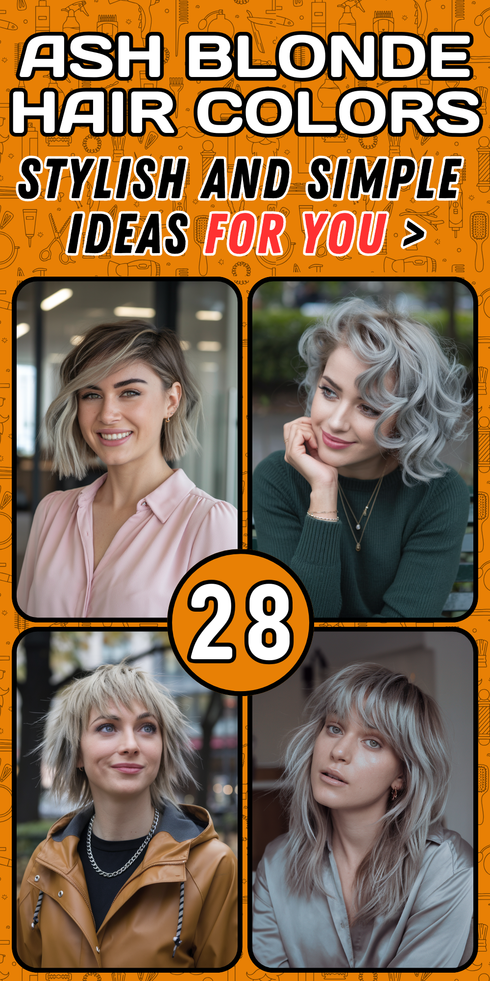 Stunning Ash Blonde Hair Color Ideas for Women in 2025 – From Sleek Bobs to Tousled Waves