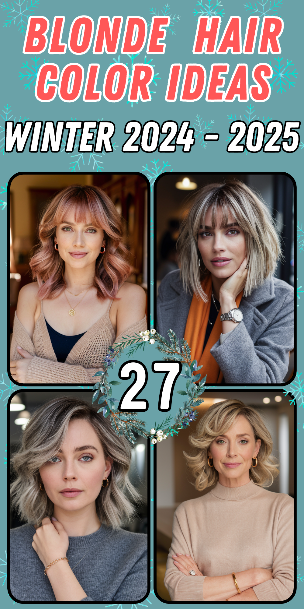 Winter Hair Color Ideas for Blondes Women: Best Blonde Shades and Trends for 2024-2025