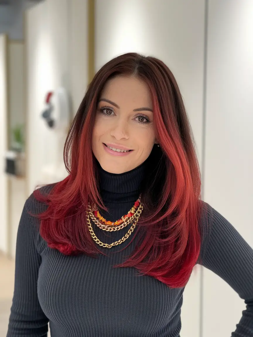 Stunning Crimson Red Hair Color Ideas for Women in 2024 – Bold, Vibrant, and Trendsetting Styles