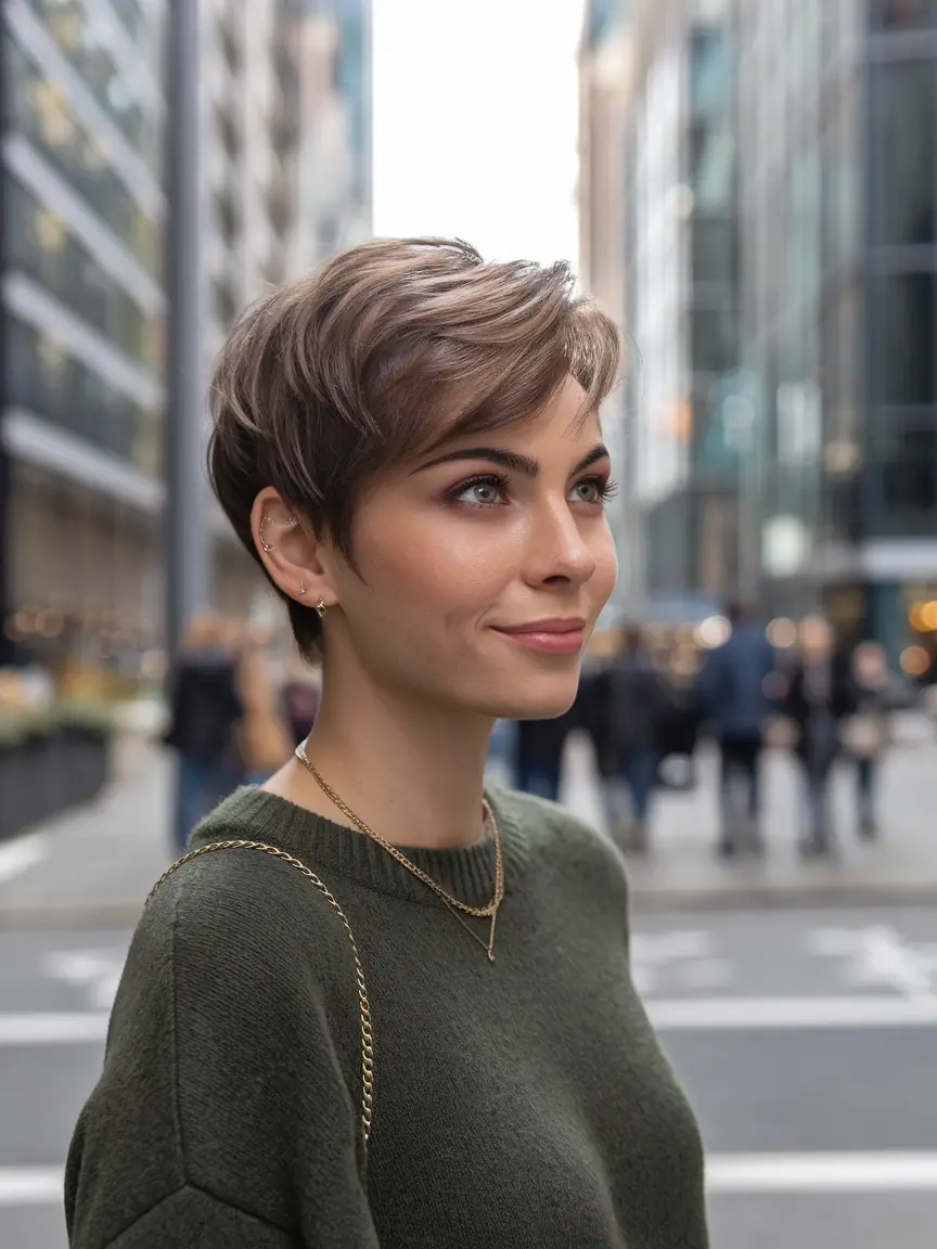 Stunning Asymmetrical Pixie 2025 Ideas for Women – Bold Haircuts for Edgy, Sleek, and Curly Styles