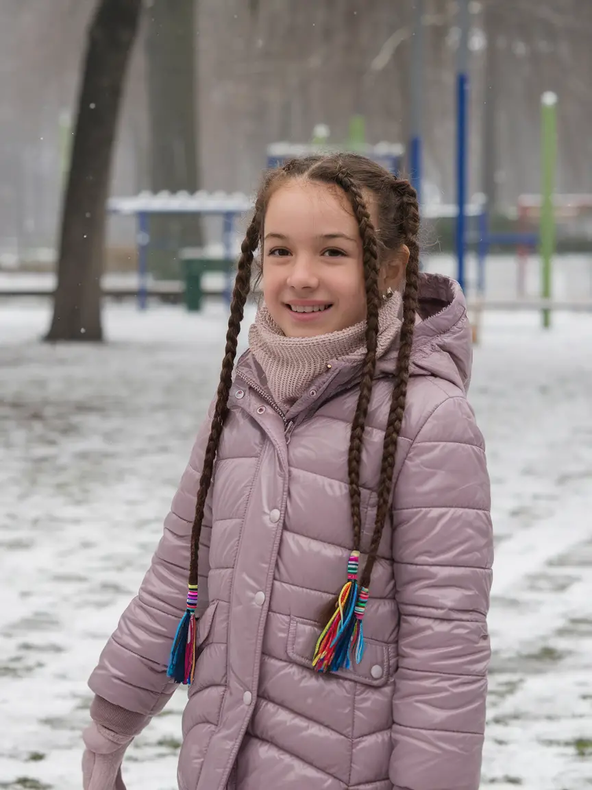 Winter Hairstyle Ideas for Kids 2024 - 2025: Simple, Cute, Braided, and Easy Looks for Girls