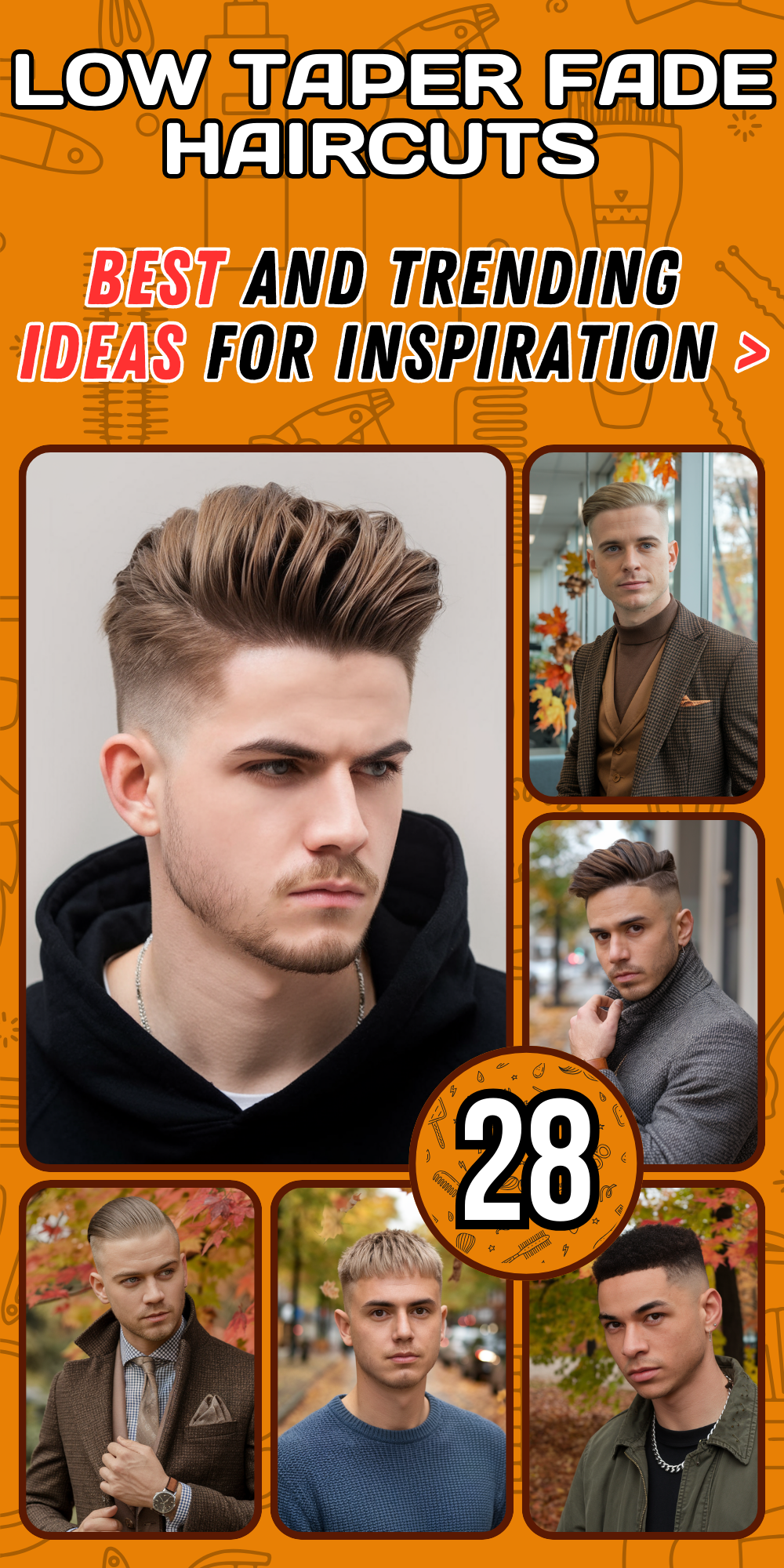 Low Taper Fade Haircut Ideas for Men in 2024 – Perfect Styles for Curly, Straight, and Wavy Hair