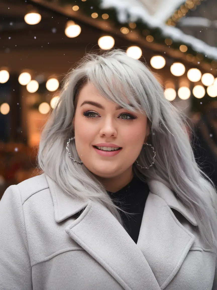 Winter Hair Colors for Plus Size Women 2024 - 2025: Top Ideas for Bob and Pixie Hairstyles