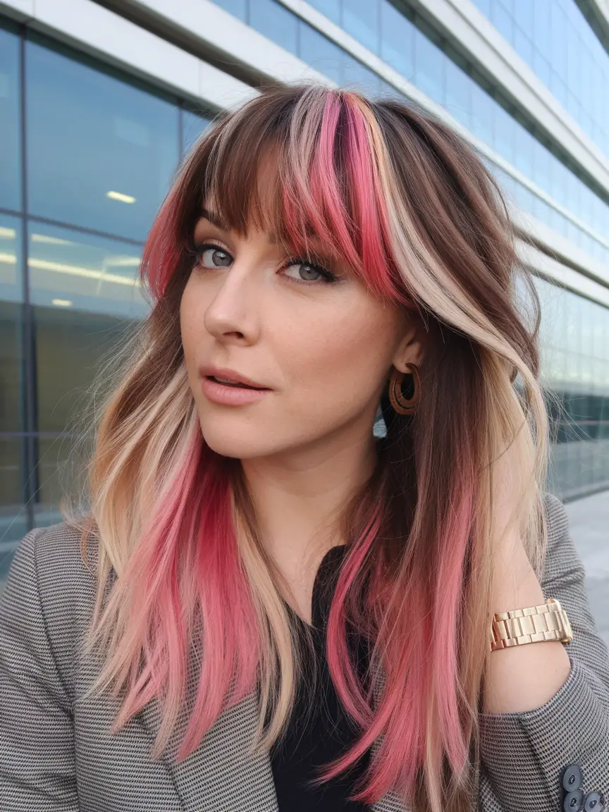 Neopolitan Hair Highlights Ideas for Women 2024: Vibrant Looks for Curly, Straight, and Short Hair