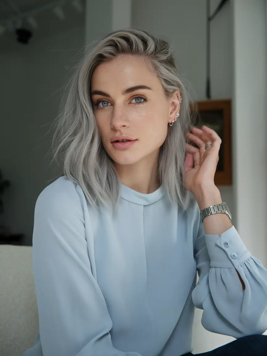 Stunning Ash Blonde Hair Color Ideas for Women in 2025 – From Sleek Bobs to Tousled Waves