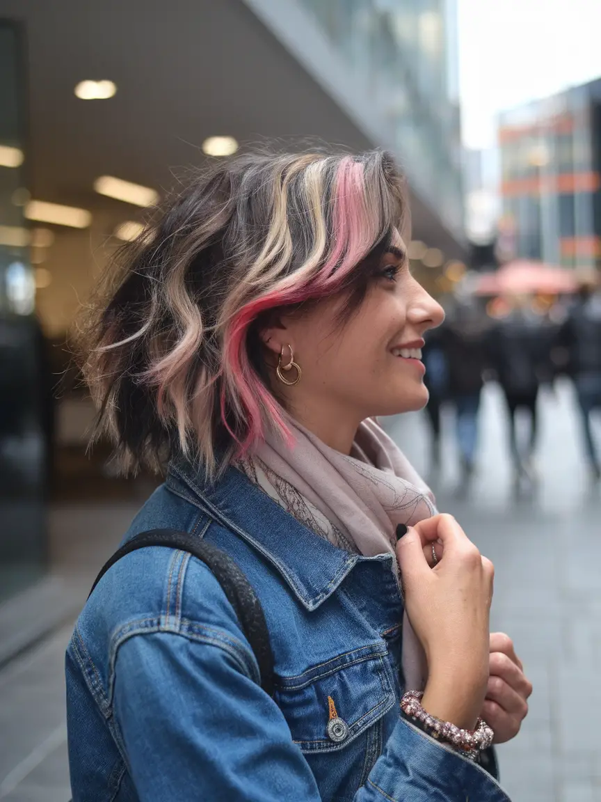 Neopolitan Hair Highlights Ideas for Women 2024: Vibrant Looks for Curly, Straight, and Short Hair