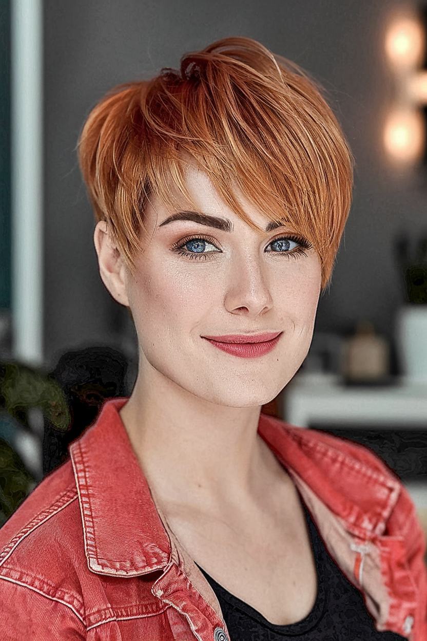 Stunning Asymmetrical Pixie 2025 Ideas for Women – Bold Haircuts for Edgy, Sleek, and Curly Styles