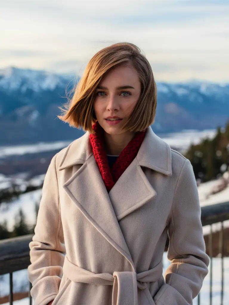 Winter Haircuts for Round Faces 2024-2025: Best Ideas for Women's Short, Medium, and Long Hairstyles