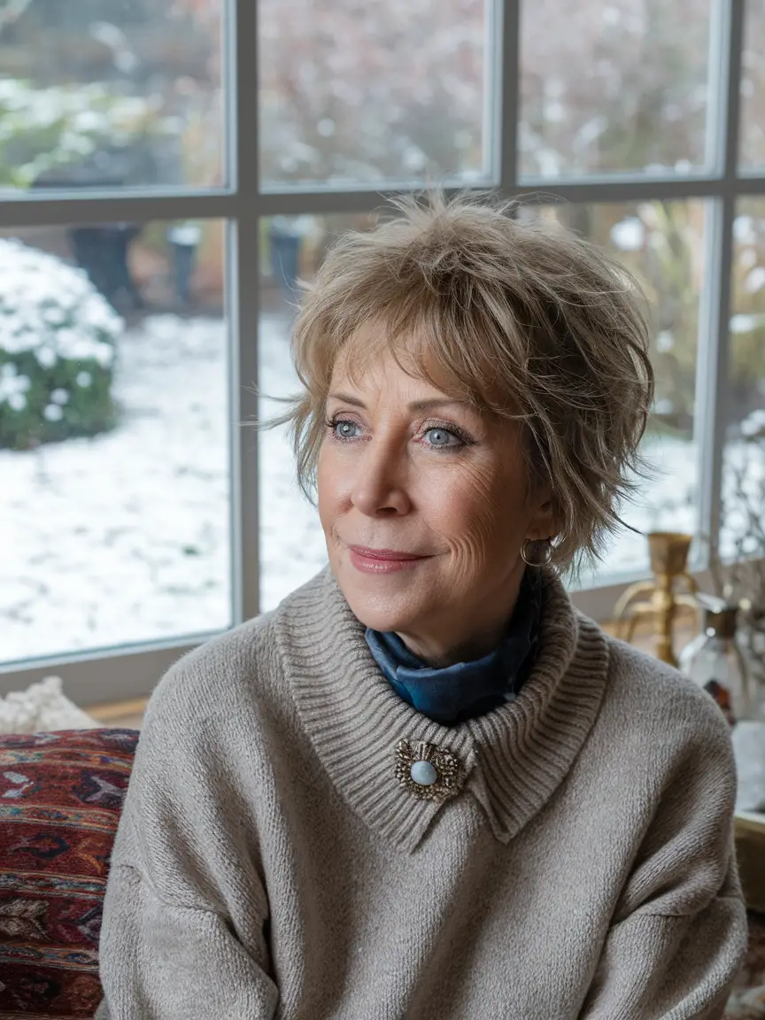 Best Winter Haircuts for Women Over 60 in 2024 - 2025: Short, Medium Length, Pixie & Bob Ideas