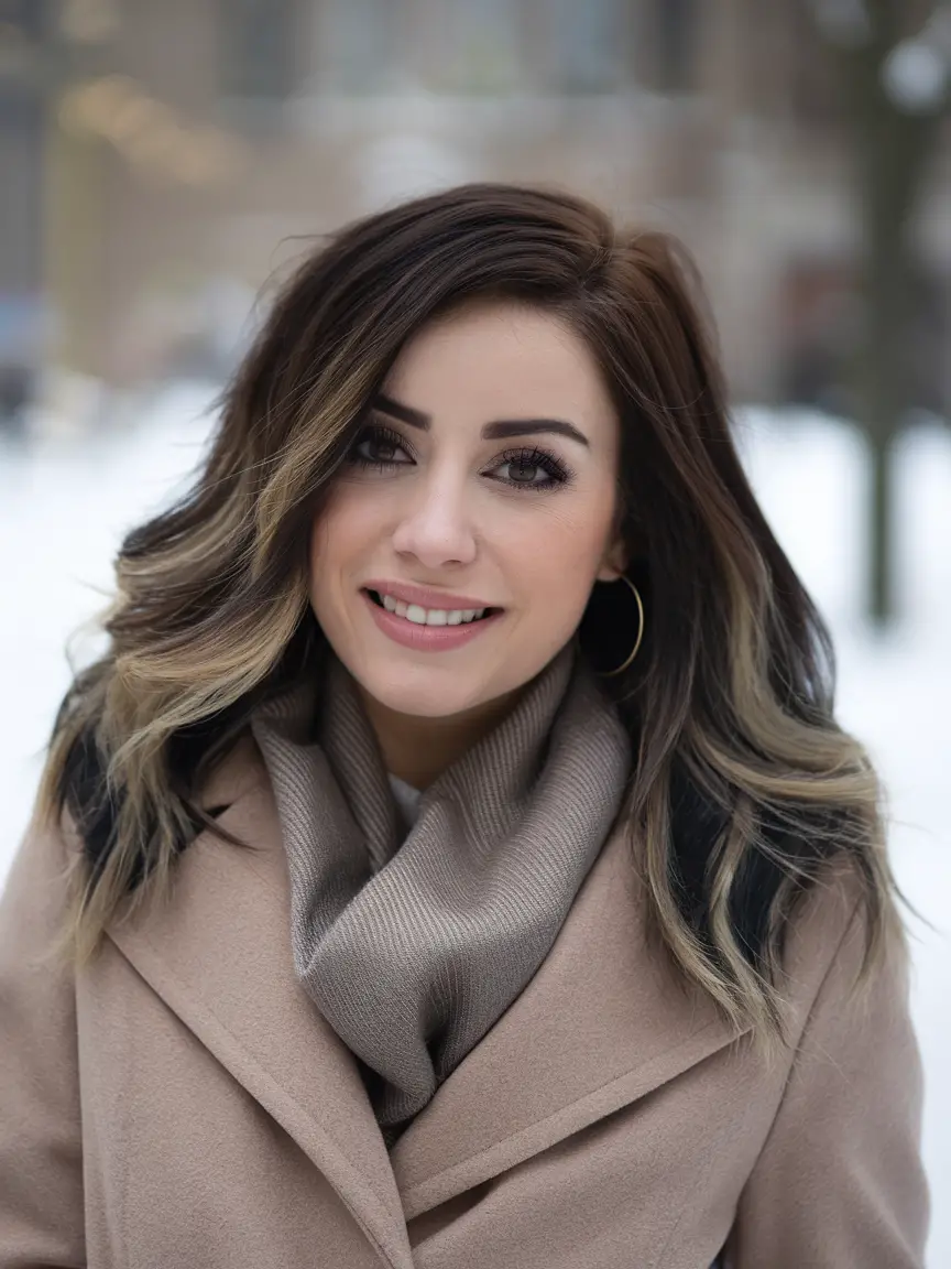 Winter Hair Color - Trending Ideas 2024 - 2025: Best Looks for Women, Brunettes, and Blondes