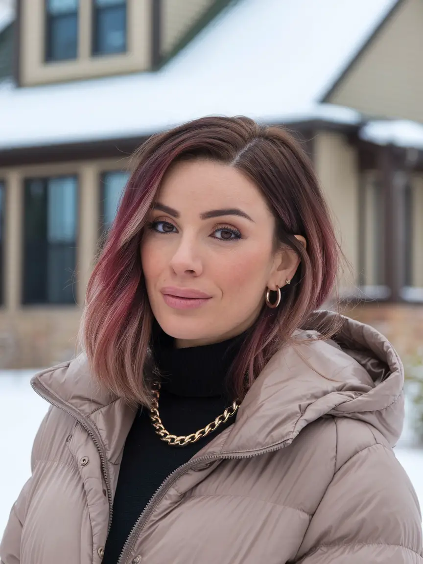 Winter Hair Color - Trending Ideas 2024 - 2025: Best Looks for Women, Brunettes, and Blondes