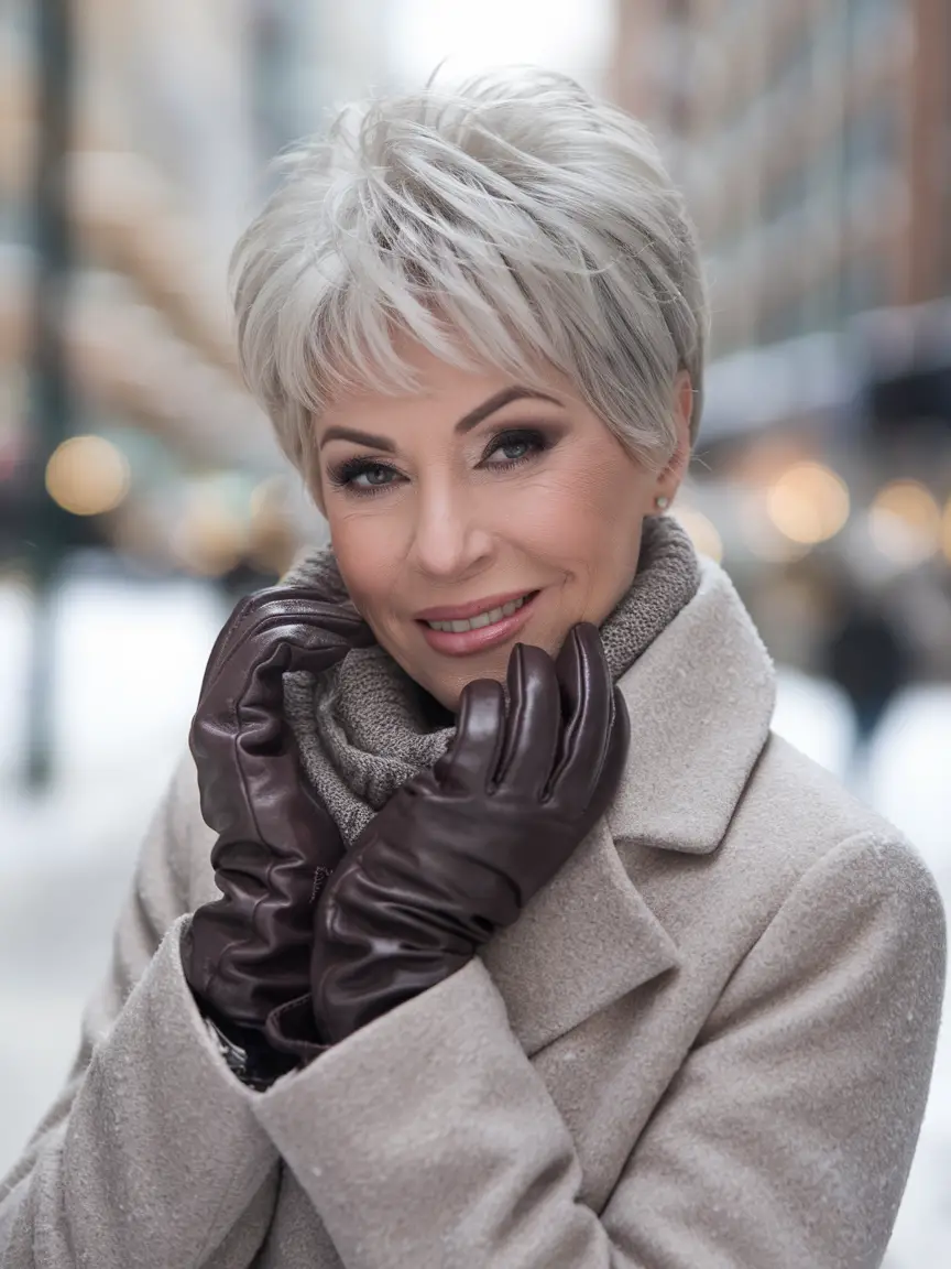 Best Winter Haircuts for Women Over 60 in 2024 - 2025: Short, Medium Length, Pixie & Bob Ideas