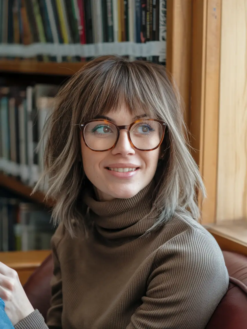 Winter Haircuts with Bangs 2024 - 2025: Trendy Ideas for Women with Short, Midlength, and Long Hair