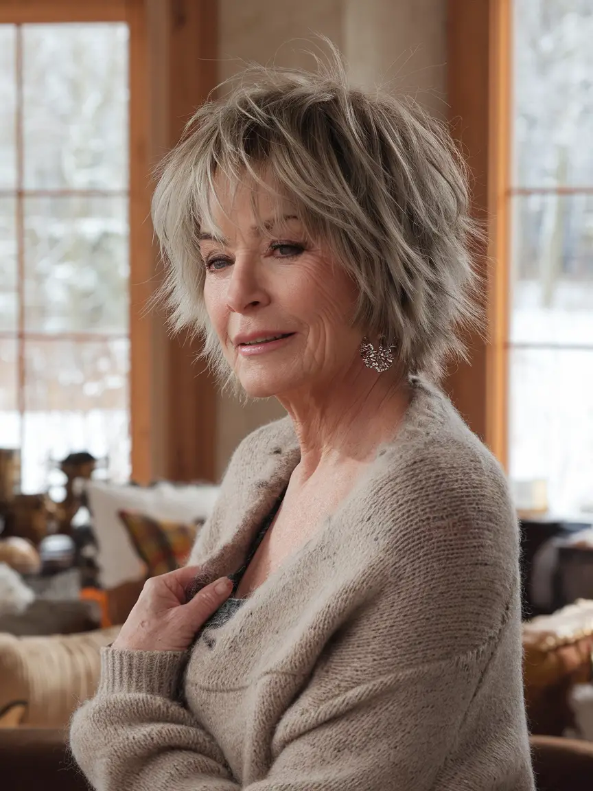 Best Winter Haircuts for Women Over 60 in 2024 - 2025: Short, Medium Length, Pixie & Bob Ideas