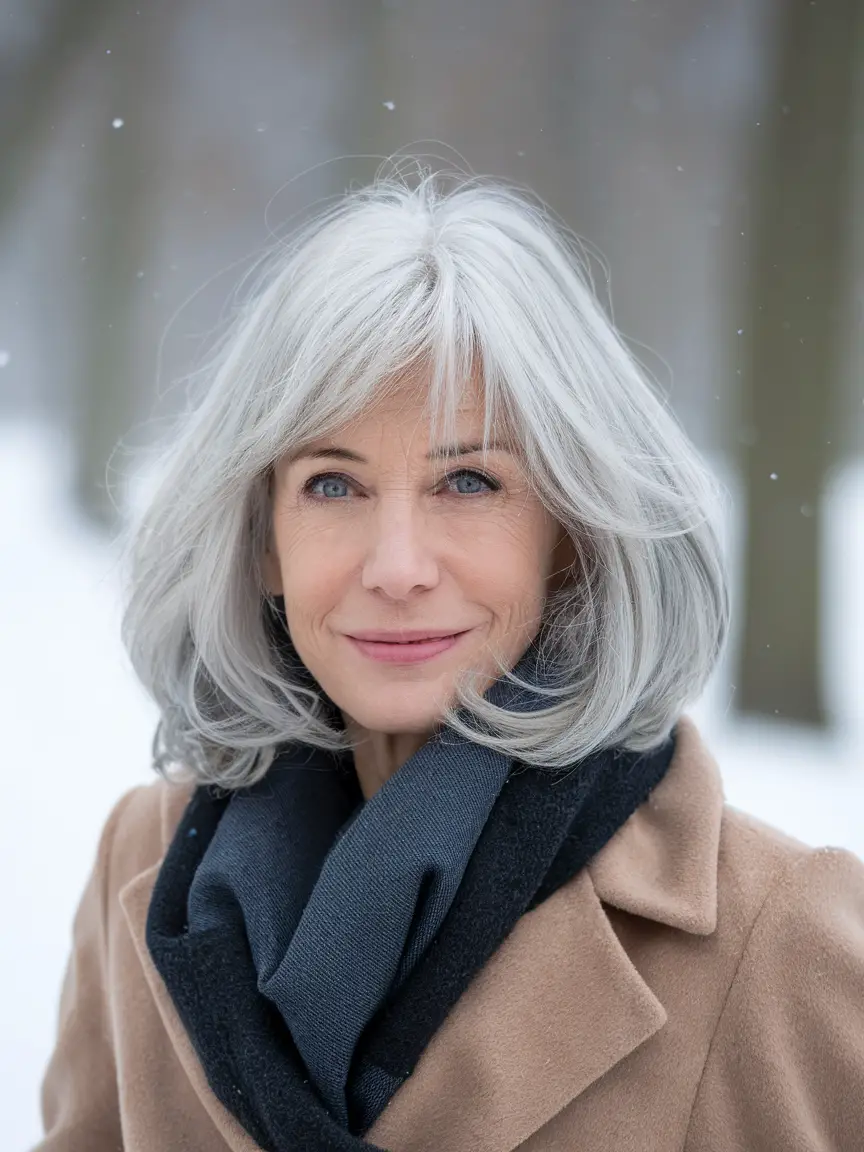 Best Winter Haircuts for Women Over 60 in 2024 - 2025: Short, Medium Length, Pixie & Bob Ideas