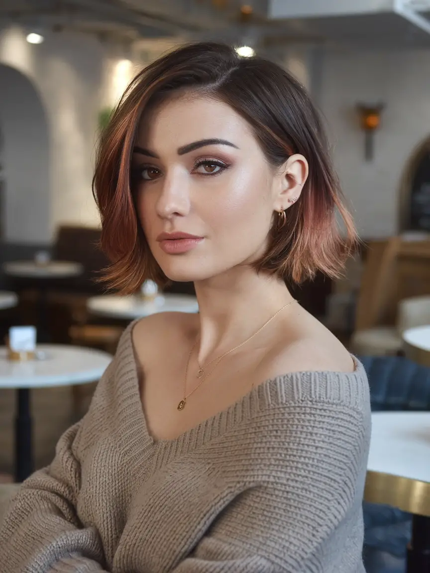 Winter Hair Color - Trending Ideas 2024 - 2025: Best Looks for Women, Brunettes, and Blondes