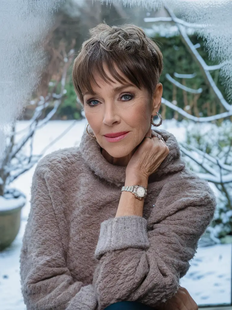 Best Winter Haircuts for Women Over 60 in 2024 - 2025: Short, Medium Length, Pixie & Bob Ideas