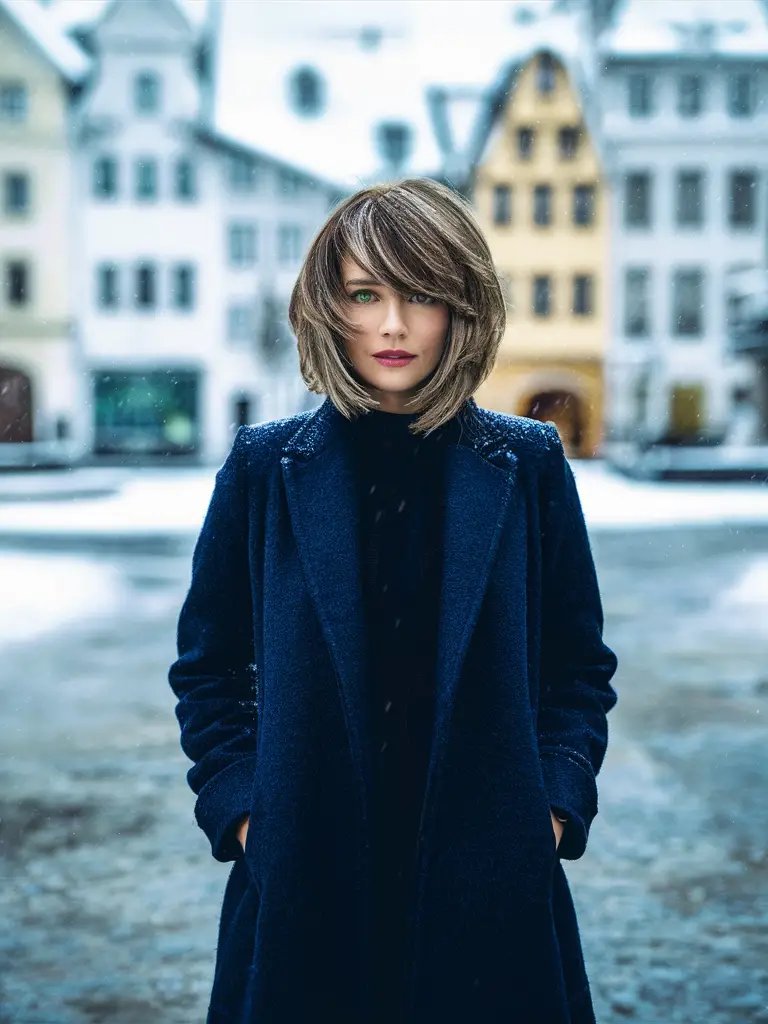 Winter Bob Haircuts 2024 - 2025: Chic Ideas for Women with Short, Fine, and Thick Hair