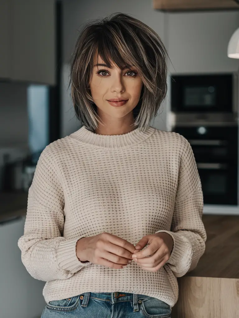 Winter Bob Haircuts 2024 - 2025: Chic Ideas for Women with Short, Fine, and Thick Hair