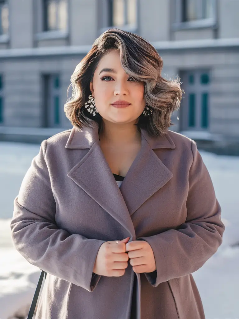 Winter Haircuts for Plus Size Women: Best Ideas for Pixie, Bob, and Long Hair with Bangs 2024-2025