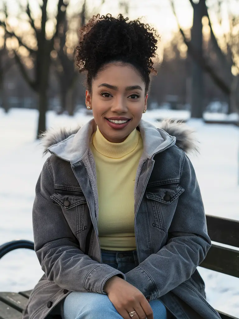 Cute and Easy Winter Natural Hairstyles for Women: Top Ideas for 2024-2025 to Keep Your Hair Stylish