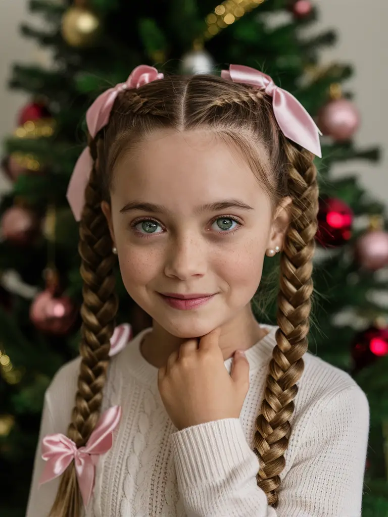 Winter Hairstyles for Kids: Cute and Easy Ideas for 2024-2025 to Keep Your Child Stylish and Warm