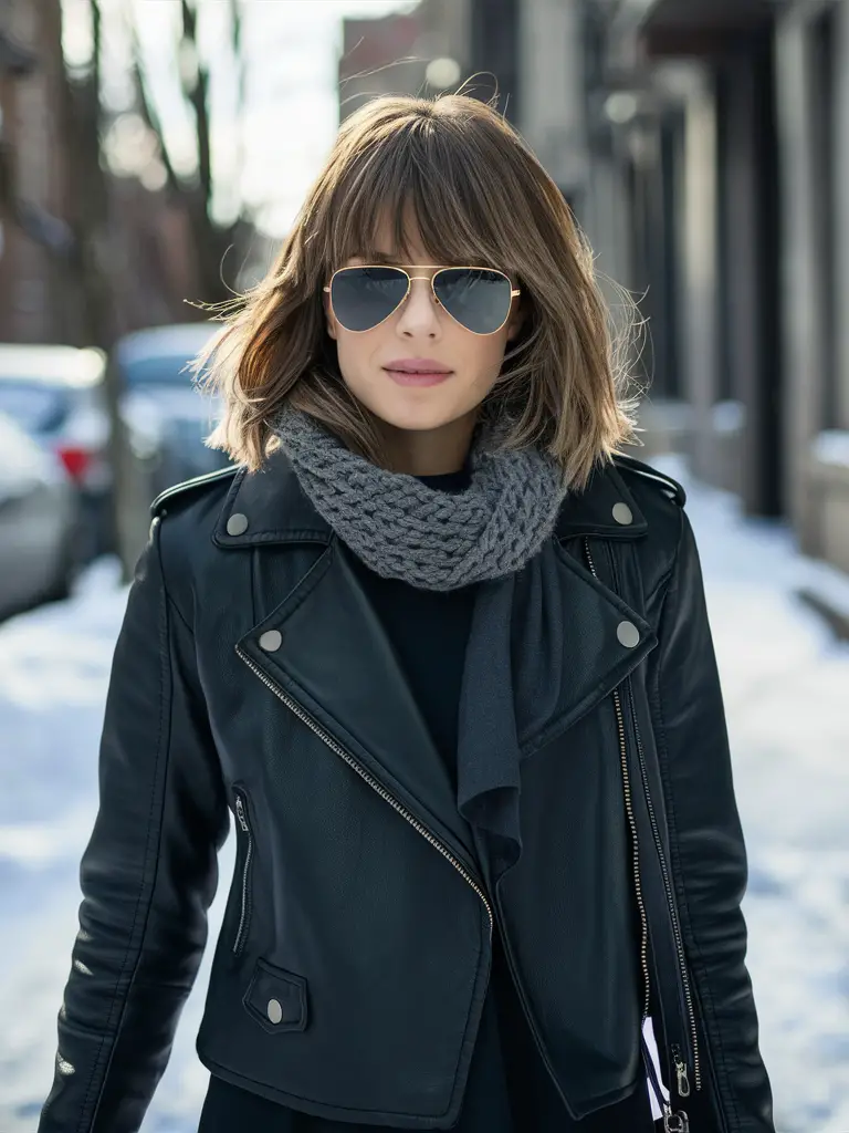 Winter Medium Haircuts for Women 2024-2025: Best Ideas for Stylish Mid-Length Looks for Every Hair Type